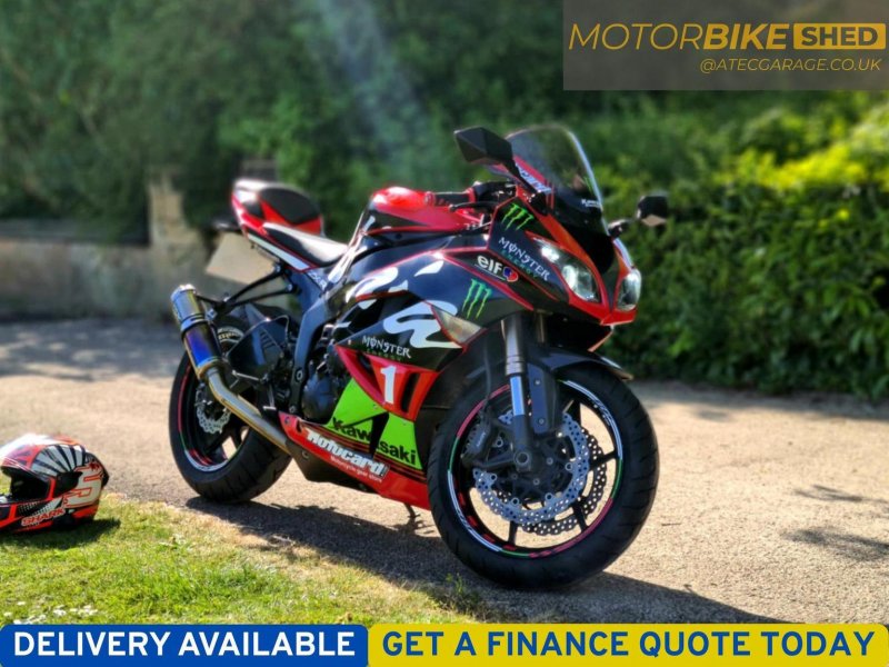 View KAWASAKI NINJA CUSTOM RACE BIKE REPLICA